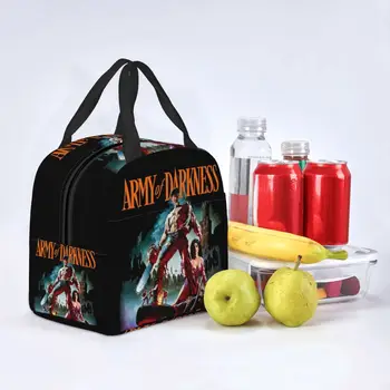 Армията на мрака, Сам Рэйми, термоизолированная чанта за обяд, женствена чанта за обяд от филм на ужасите 