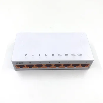 Със скорост 1 бр 100mbps, 8 порта Mini Fast Ethernet LAN RJ-45 мрежов комутатор Switcher Хъб VLAN поддръжка гореща разпродажба