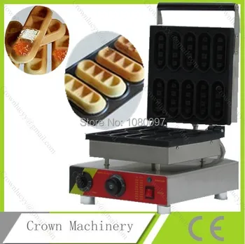 Безплатна доставка професионална електрическа 10 бр. вафельница под формата на бара; Гофрети, тостер, вафельница