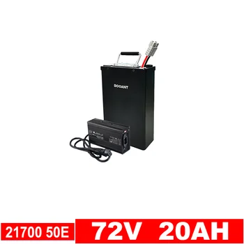 Литиева батерия Booant 72v 20ah за eBike, iron калъф за с мощност 2000 W с led дисплей, 5A ac зарядно устройство, безплатен пожароустойчива чанта