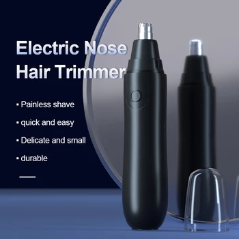 Електрическа машина за подстригване на коса в носа за мъже, тример за премахване на носа, автоматична моющаяся чиста бръснач, мъжки эпилятор за косми в носа, машина за рязане