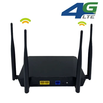 Отключени 300 Mbit/s, Wifi Рутери 4G LTE CPE Мобилен Рутер с Порт lan Поддръжка на SIM-карти Преносим Безжичен Рутер wifi 4G Рутер