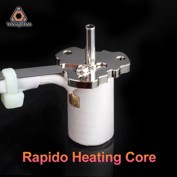 Trianglelab Rapido Нагревателен жило Съвместим Rapido Hotend керамичен нагревателен жило комплект с вграден термистор, за отвеждане на топлината