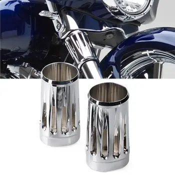 Хромирани вилица, на капака-слайдер за багажника, мотор-камбанка за Harley 1986-2013, туристически модели и мотодельтапланы.