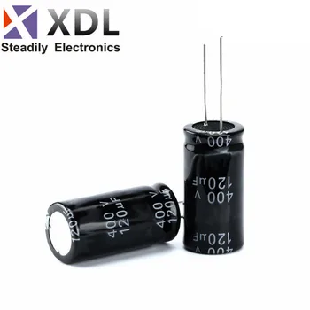 2 бр./лот 400 120 icf висока честота на низкоомный 400 120 icf алуминиеви електролитни кондензатори размер 18*30 20%