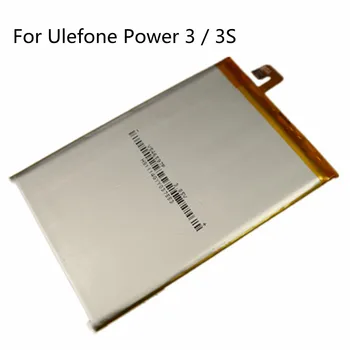 Нов 100% оригинална батерия за телефон Ulefone за Ulefone Power 3/3 S 6080 ма, батерии Bateria