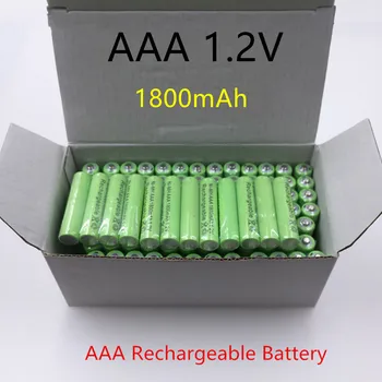 100% neue AAA 1800mAh Ni-Mh 1,2 V akku AAA batterie 3A akku Ni-Mh batterie für kamera spielzeug