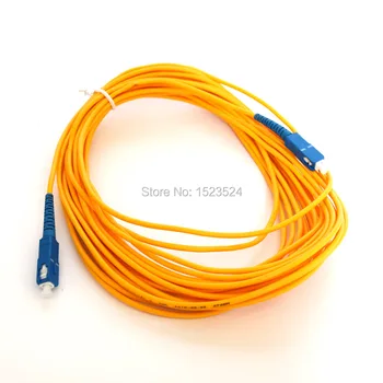 Безплатна доставка SM SX 3 мм 10 М 9/125 хм оптичен кабел SC/UPC-SC/UPC оптичен пач кабел