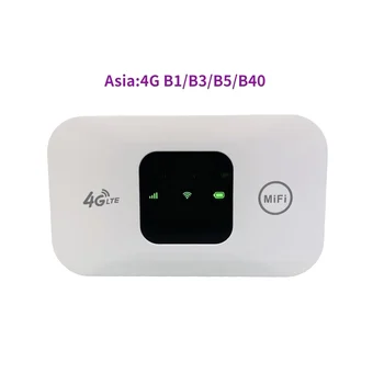 4G безжичен Wi-Fi рутер MiFi 150 Mbps WiFi модем авто мобилен Wi-Fi безжична точка за достъп поддържа 10 потребители със слот за сим карта