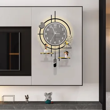 Акрилни Стъклени Стенни Часовници Висящи Съвременните Модни Часовници На Батерии За Дневна В Минималистичен Reloj Digital Pared Home Decor