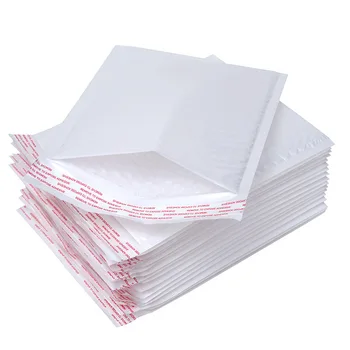 Вибропена Вспенивает Различни Спецификации торбичката за пликове От Влагоустойчив Бяла 100 Опаковъчната офис торбички от фолио за пликове