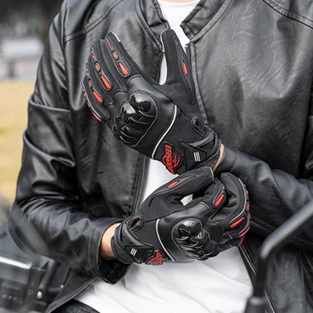 Мотоциклетни ръкавици за защита на ръцете от падането, екипировка за каране извън пътя, на открито, ръкавици с докосване на екрана върху целия пръст, обзавеждане
