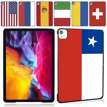 Калъф за таблет от серията National Flag за таблет Apple iPad Air 4 10,9 См 2020 г., с Лек Здрав Пластмасов Защитен Твърд корпус